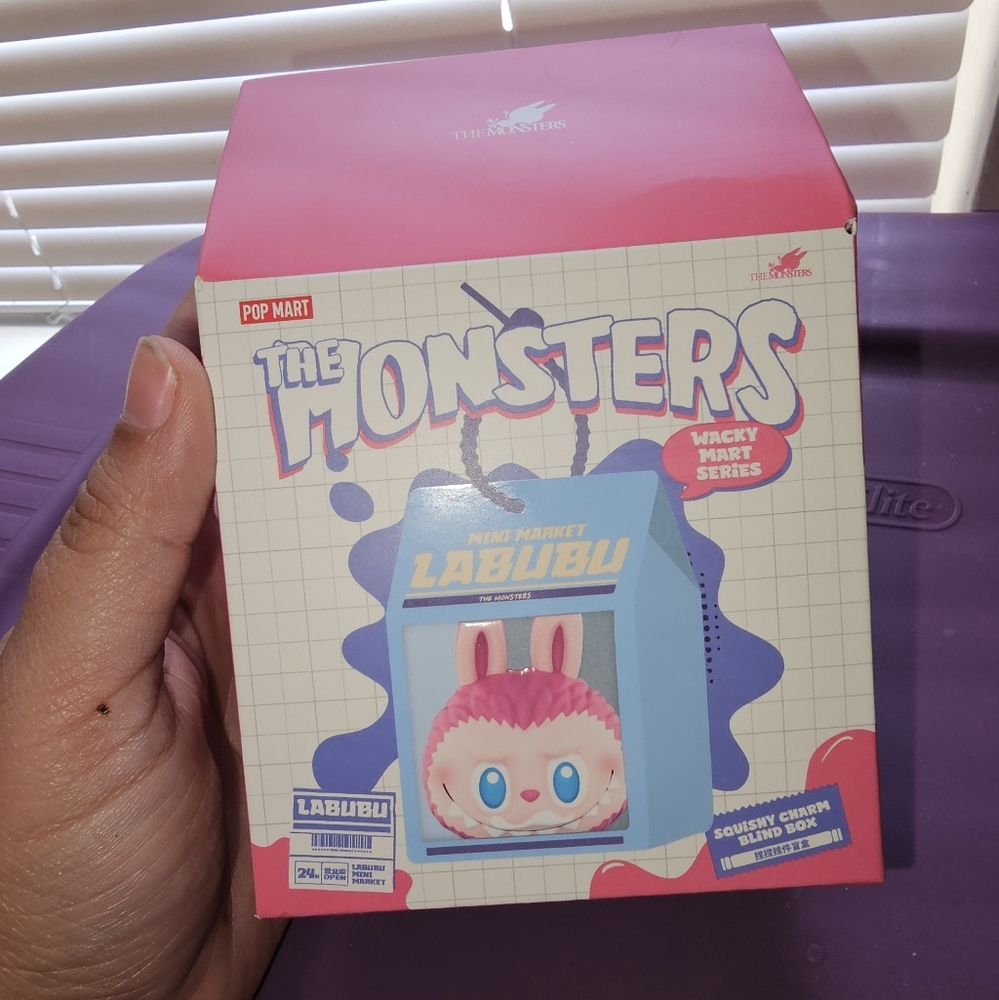 The Monsters Labubu Squishy Charm